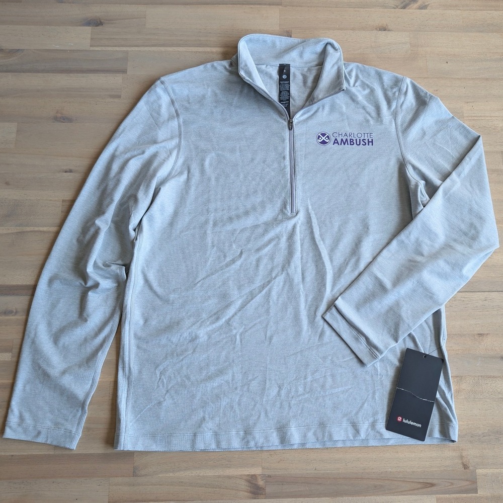 Lululemon‎ Charlotte Ambush Field Hockey Half-Zip Men's Medium NEW